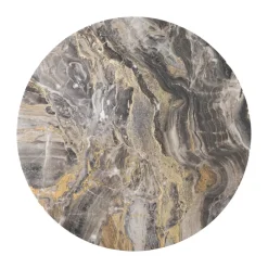 Table d'appoint Androgyne plateau de table Ø65 cm, Grey galaxy