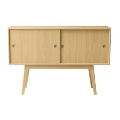 Table d'appoint Butler A83, Oak nature lacquered