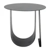 Table d'appoint Cher Ø43 cm, Noir