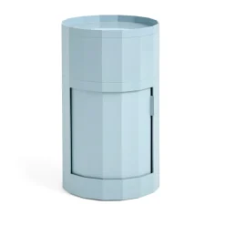 Table d'appoint Facet Cabinet 101, Misty blue