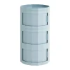 Table d’appoint Facet Cabinet 30, Misty blue