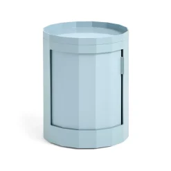Table d'appoint Facet Cabinet 100, Misty blue