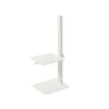Table d'appoint Museum, blanc