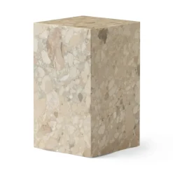 Table d’appoint Plinth tall 30x30x51 cm, Kunis Breccia