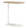 Table d'appoint Relate 60,5 cm, Chêne-off white