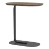 Table d'appoint Relate 60,5 cm, Chêne fumé-noir