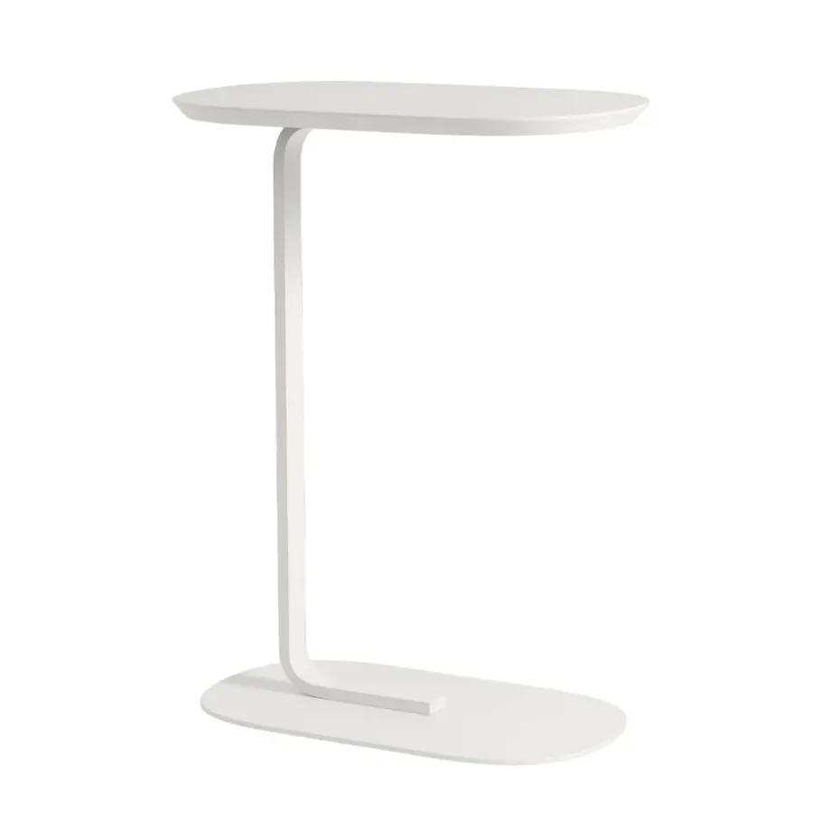 Table d'appoint Relate H: 73,5 cm, Offwhite