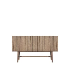 Table d'appoint Vass 60 180, dark smoked oak, support