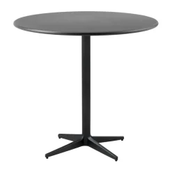 Table de café Drop Ø80 cm, Lava grey-lava grey