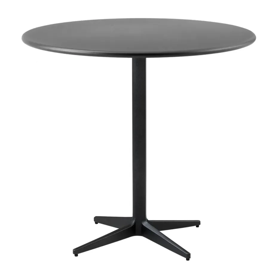 Table de café Drop Ø80 cm, Lava grey-lava grey