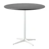 Table de café Drop Ø80 cm, Lava grey-white