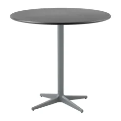 Table de café Drop Ø80 cm, Lava grey-light grey