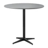 Table de café Drop Ø80 cm, Light grey-lava grey