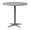 Table de café Drop Ø80 cm, Light grey-light grey