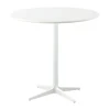 Table de café Drop Ø80 cm, White-white