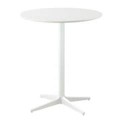 Table de café Drop Ø60 cm, White-white