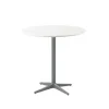 Table de café Drop Ø80 cm, White-light grey