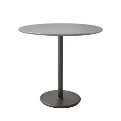 Table de café Go Ø80 cm, Light grey-lava grey
