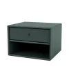 Table de chevet Dash, black jade 163, suspension incluse cm