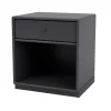 Table de chevet Dream, anthracite 04, socle 3 cm