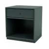 Table de chevet Dream, black jade 163, socle 3 cm