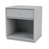 Table de chevet Dream, fjord 02, socle 3 cm