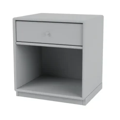 Table de chevet Dream, fjord 02, socle 3 cm