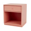 Table de chevet Dream, rhubarb 151, socle 3 cm