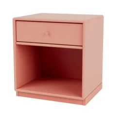 Table de chevet Dream, rhubarb 151, socle 3 cm