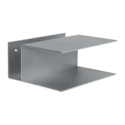 Table de chevet Lager 15,5x35x30 cm, Aluminium