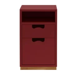 Table de chevet Snö G3, Brown red