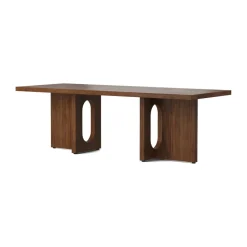 Table de salon Androgyne, noyer