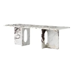 Table de salon Androgyne, Calacatta viola