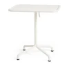 Table Deville, Cream white, 60x70x74 cm