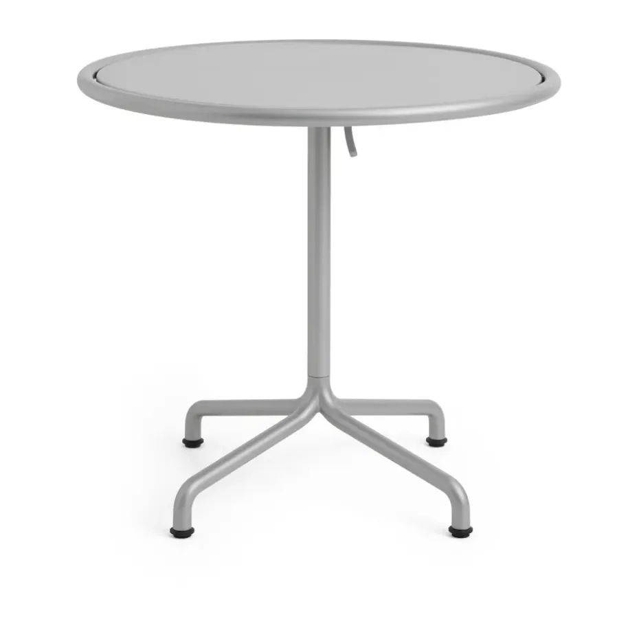 Table Deville, Silver grey, Ø80x74 cm