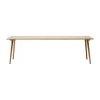 Table In Between SK6, Chêne laqué transparent