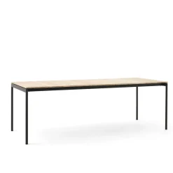 Table Ville AV26 large 220x90 cm, Warm black