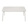 Table YUA lounge table 80x80 cm, Silk grey