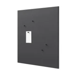 Tableau d'affichage Montana 69,6x69,6 cm, Coal