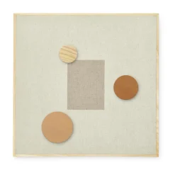 Tableau d'affichage Noticeboard + 3 aimants, Sand
