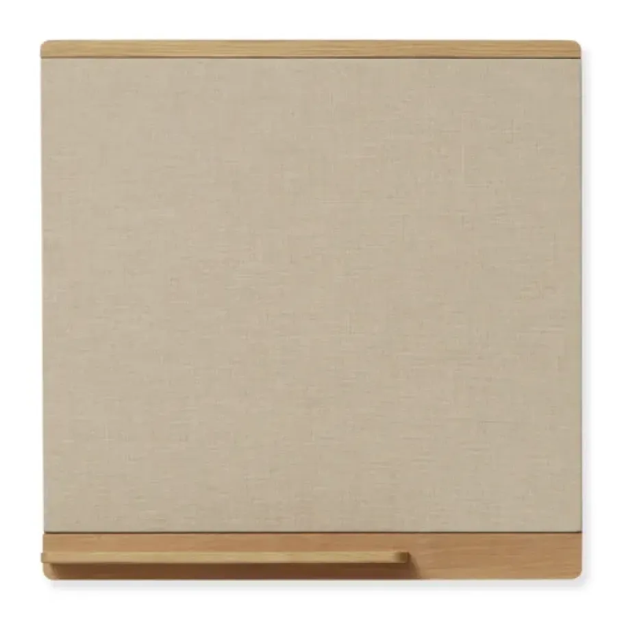 Tableau d'affichage Rim 75x75 cm, Chêne
