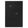 Tableau Design Letters A2, noir