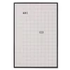 Tableau Design Letters A2, gris