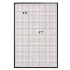 Tableau Design Letters A2, gris