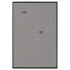 Tableau Design Letters A2, gris clair
