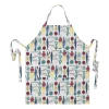 Tablier Picknick petit motif, Multicolore