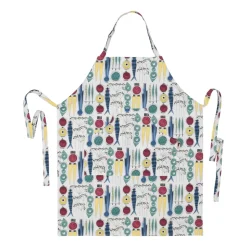 Tablier Picknick petit motif, Multicolore
