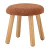 Tabouret Aksel, Marron