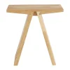 Tabouret Angle 45x45x29 cm, Chêne