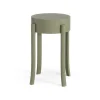 Tabouret Avavick, Bouleau-moss green